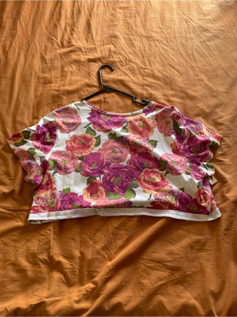 Floral Crop Top - Picture 3 of 3